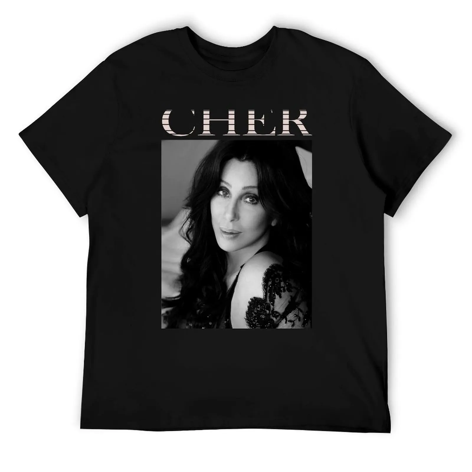 Vintage Cher's Love Music Legends Live Forever - Shop Shop تي شيرت رجل تي شيرت الصيف تي شيرت للرجل حزمة القطن تي شيرت