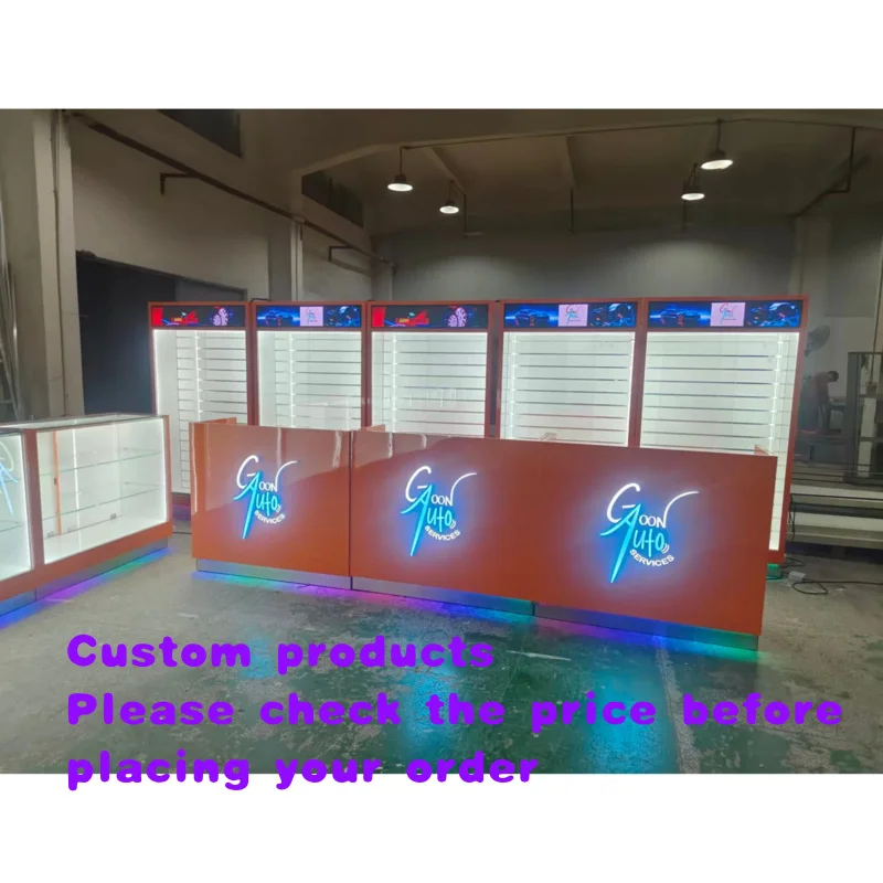custom.New Style Which Can Video Phone Accessories Display Shelves Cabinet Video Game Console Shop