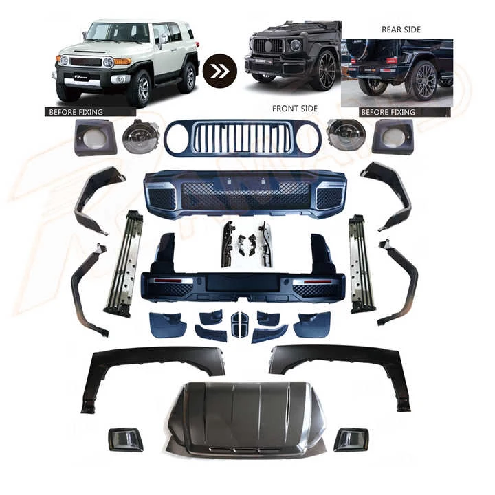 Hot Sale Body Kit FJ Cruiser Convert to G63 BodyKit Auto Accessories for FJ Cruiser to G63 Body Kit