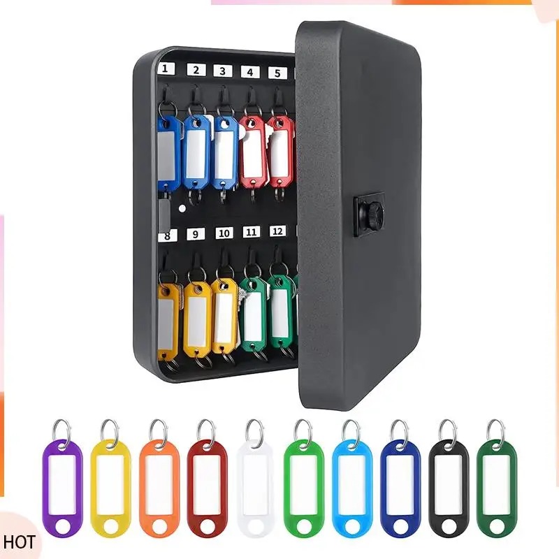 أخبار 28 مفتاح الصلب مفتاح خزانة قفل مجمع أقفال خزانة مع مفاتيح الحائط مفتاح المنظم مع 40 مفتاح العلامة تسميات تحديد