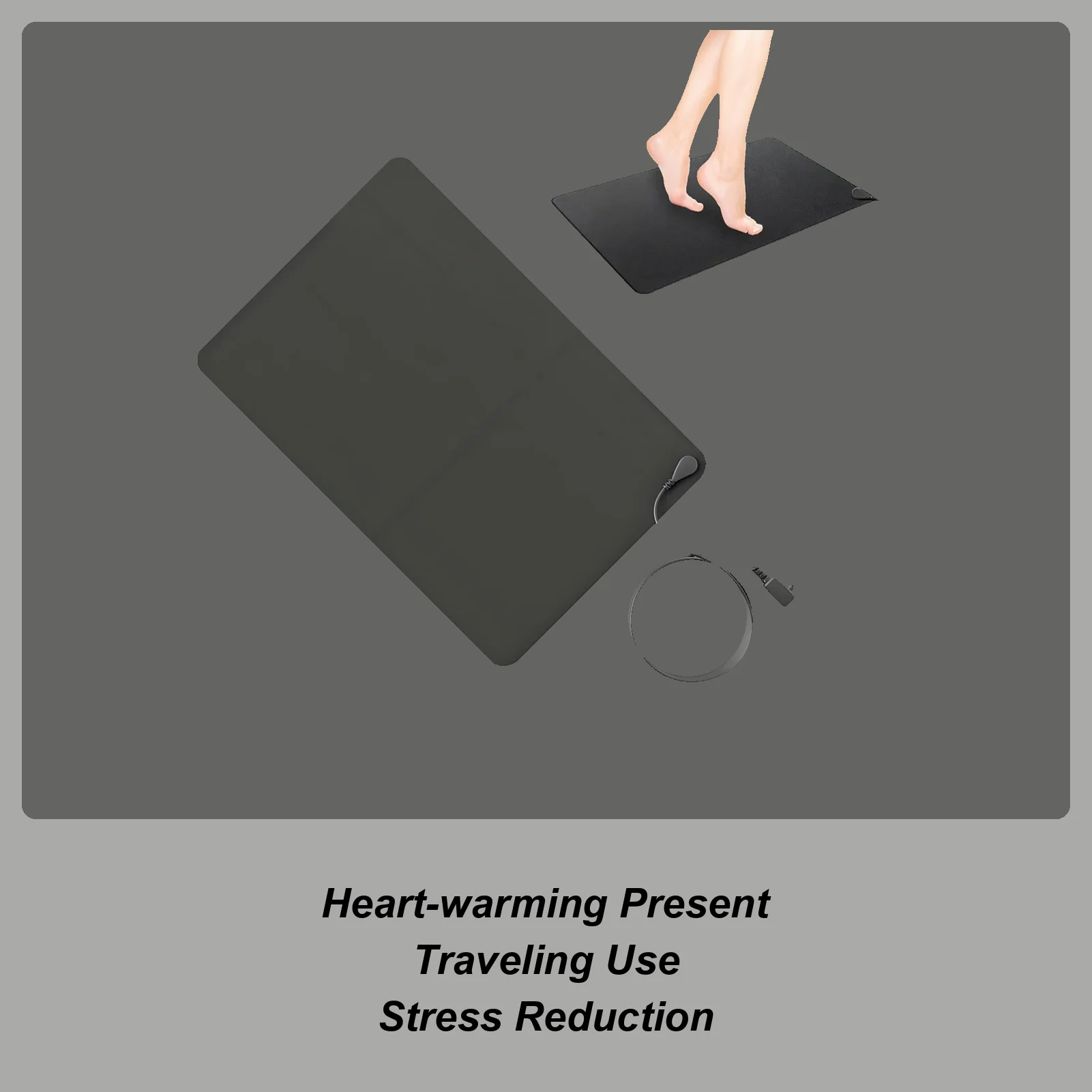 

Grounding Sheets Conductive Balance Blanket Anti Static Grounding Mat For Balance Mood Overall Health Travel Sleeping Meditation