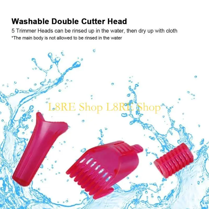 L8RE Female for Facial Body Epilator Hair Removal Multifunctional Safety Too
