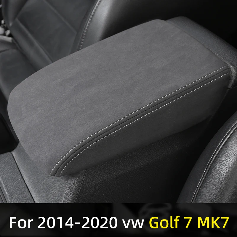 Pokrowiec na podłokietnik do VW Golf 7 MK7 2014 2015 2016 2017 2018 2019 2020 Golf 7 Akcesoria Pokrowiec na podłokietnik Nakładka na konsolę środkową