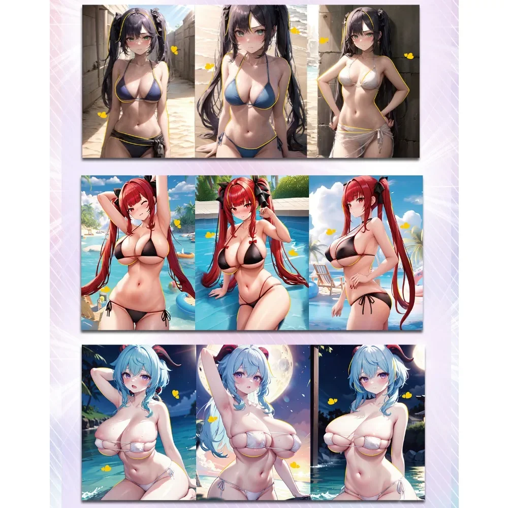 Original Goddess Story Card For Child The Allure Of Mature Charming Girls In Swimsuits Limited Game Collection Card Kids Gifts