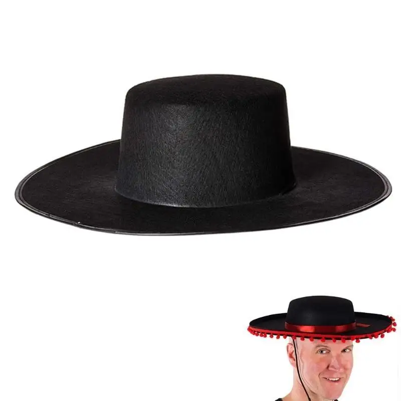 652F لطيف تأثيري الفيلم قبعة مضحك هالوين قبعة شخصية الكرنفالات حفلة التصوير عادية واسعة الحواف قبعة للكبار