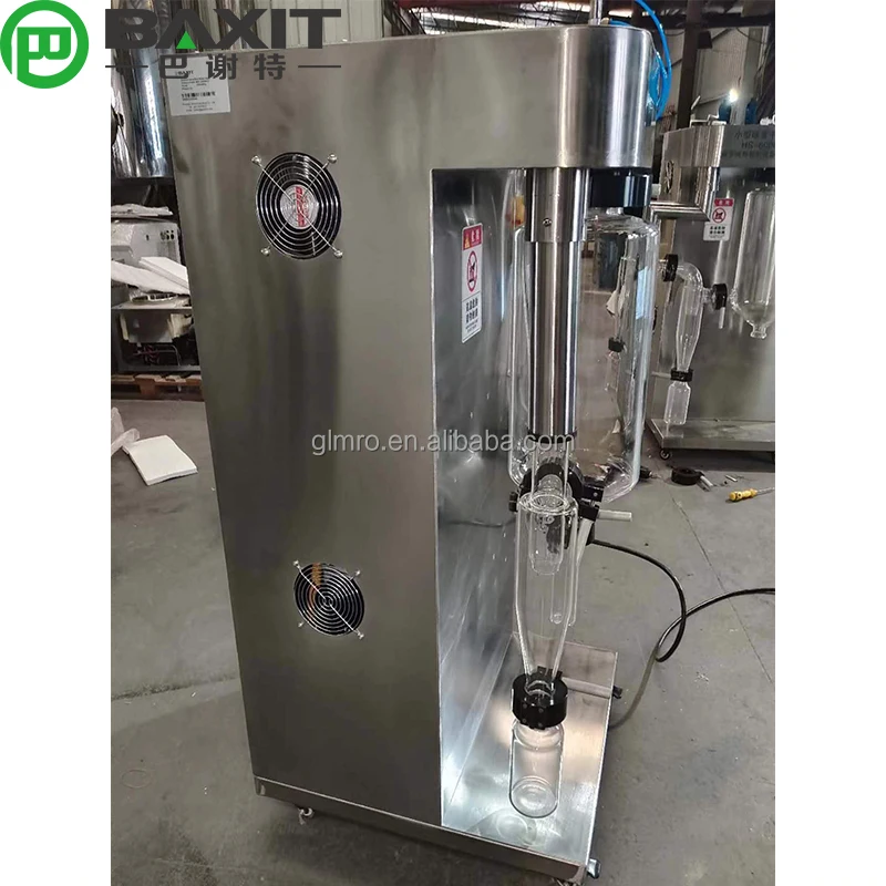 Lab Small PID Controller Vacuum Spray Dryer Small Scale Instant Coffee Milk Banana Honey Powder Spray Dryer