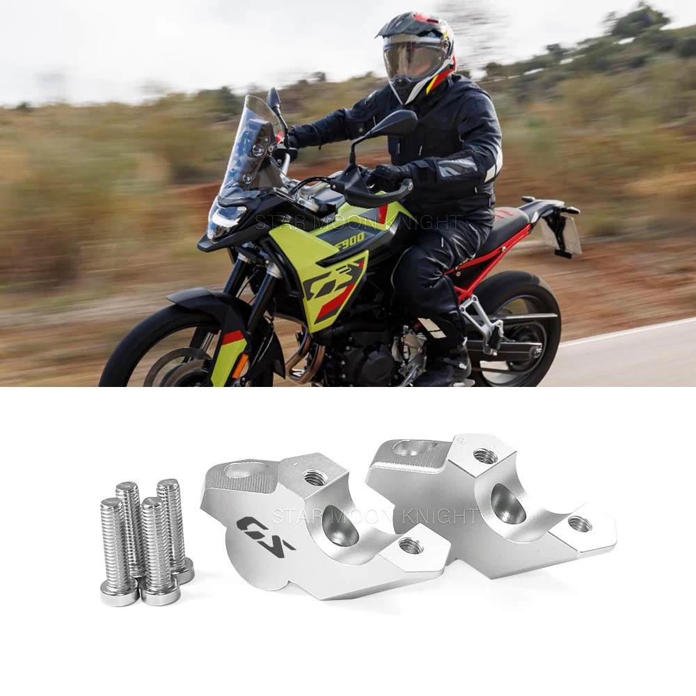 

Handle Lift Height Booster For BMW F900GS Adventure F900 GSA F 900 GS 2024- Motorcycle Handlebar Riser Clamp Extension Adapter