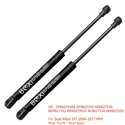 BOXI 2Pcs Rear Boot Shock Gas Spring Lift Support 5P0827550A For Seat Altea 5P1 2004 - 2017 MPV Gas Springs Lift Struts
