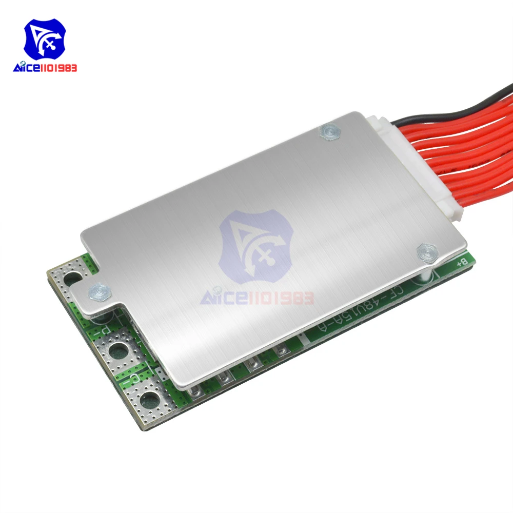 BMS 10S 36V 15A/30A/35A mit Balancierfunktion, Li-Ionen-Lithium-Batterieladegerät, Schutzplatine, Batterie-BMS-Funktion, E-Bike – Detail 8