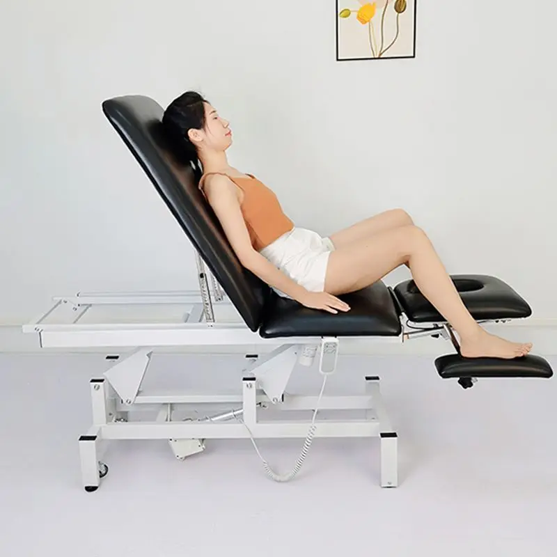 

Multifunctional Electric Bed Physiotherapy Tattoo Special Chiropractic Lift Massage Table Portable Facial Spa Bed Tattoo Chair