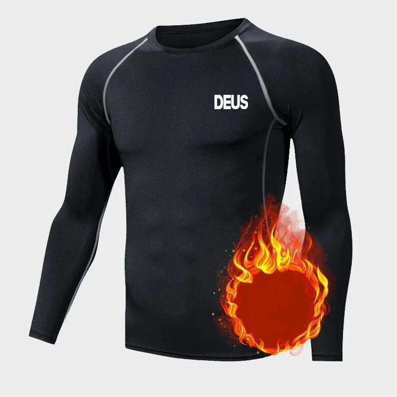 DEUS EX MACHINA motorcycle heating Thermal underwear compression long sleeve keep warm winter inner wear clothes for tracksuit