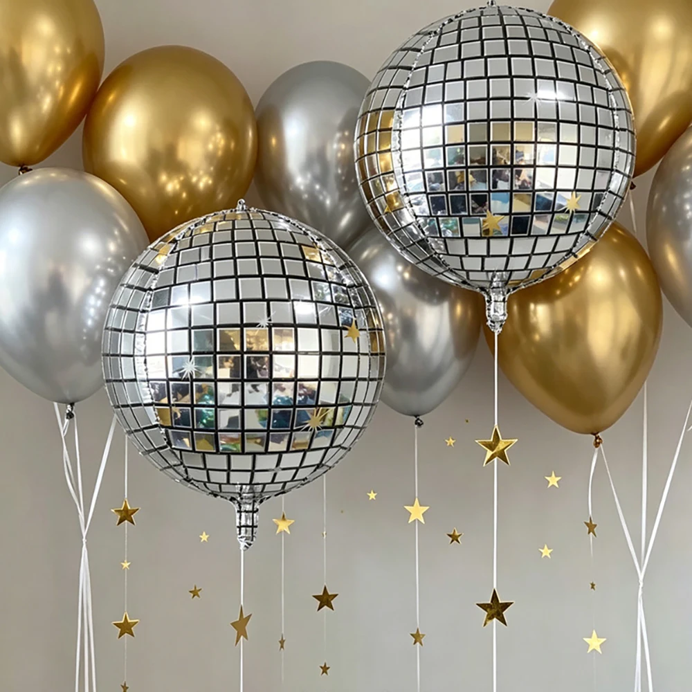 22 Inch 4D Silver Aluminum Fil - Event Party Shop 评论和价格