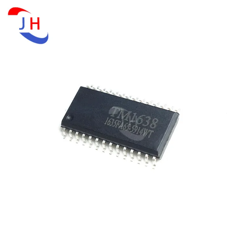 5/10PCS TM1638 SOP28 LED Digital Tube Driver IC Chip Integrated Circuit Large Stock TM1638