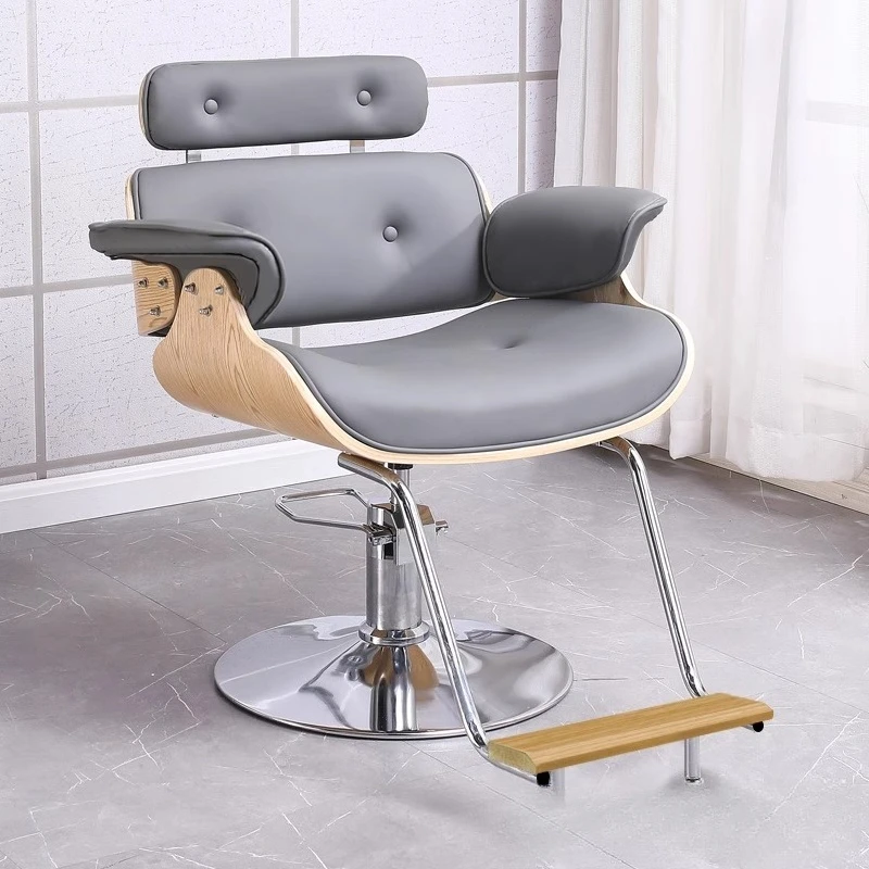 High-end barber shop hair chair, hair salon special liftable rotating perm, dyeing and cutting chair