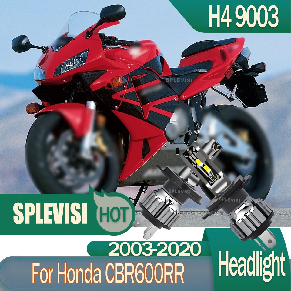 

Long-Lasting 60000 Hours led motorcycle Headlight H4 For Honda CBR600RR 2003-2011 2012 2013 2014 2015 2016 2017 2018 2019 2020
