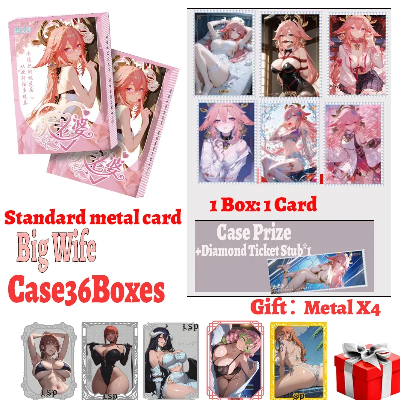

Latest Original Big wife Diamond Metal Boards Waifu Rem Spicy Girl Pure Charm Curve Uniform Swimsuit Bikini kids Gifts
