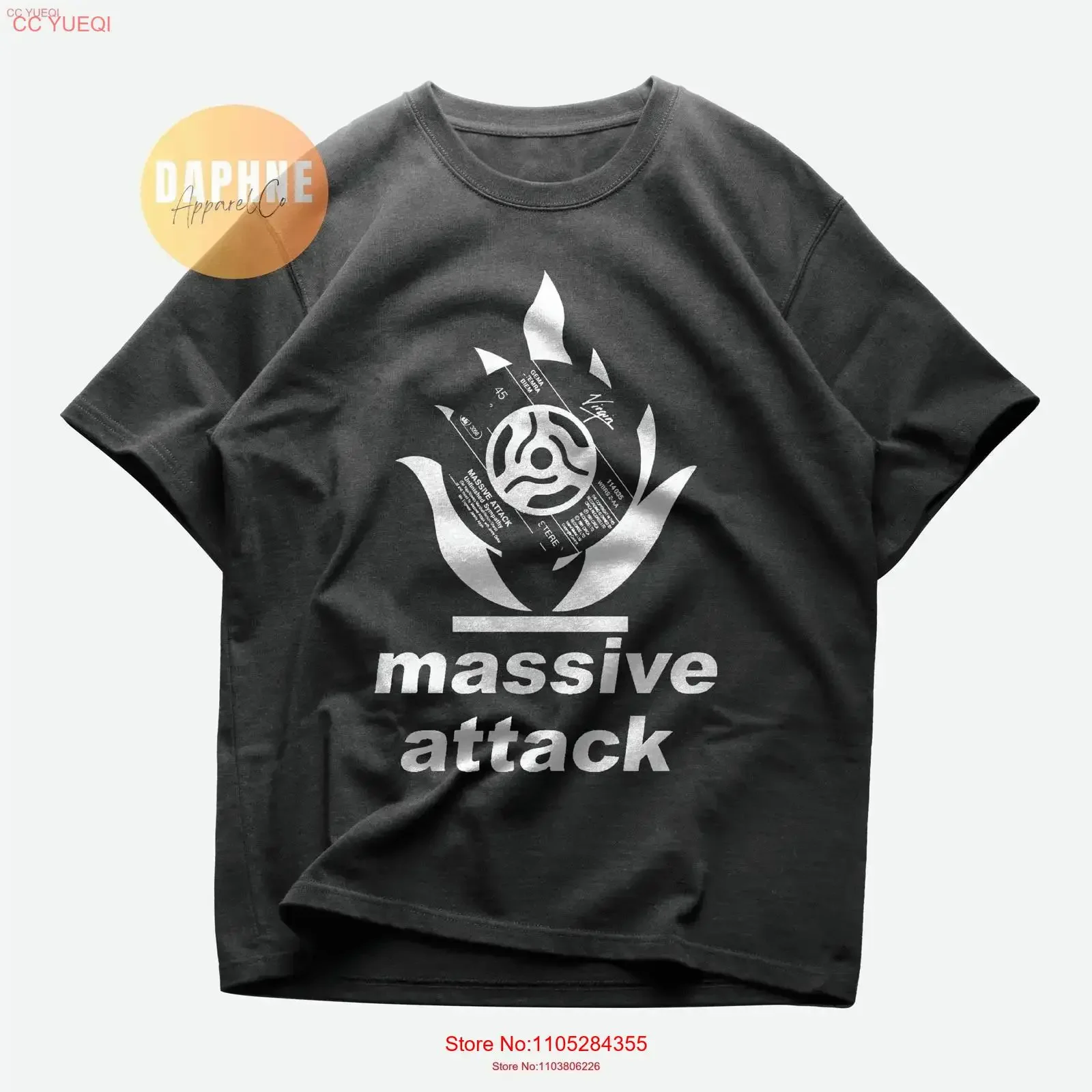 Massive Attack Unfinished Sympathy Cover T Shirt Robert 3D Del Naja Tricky Daddy G 80s 90s Electronic Rock Music Vintage Retro