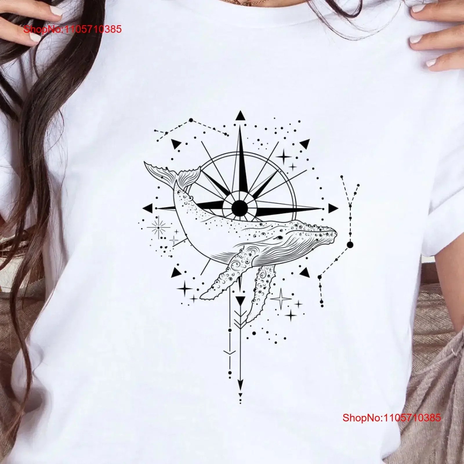 Whale T Shirt Sea Life Orca Ocean Conservation Trendy Beach Vibes Marine Biology Love vintage Washed Top For Everyday Wear