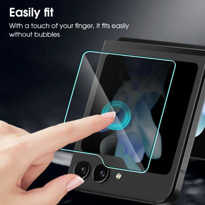 Tempered Glass for Samsung Galaxy Z Flip 5 Outer Screen Protector Camera Lens Film Anti-scratch Protective Film for Z Flip5 5G image 3