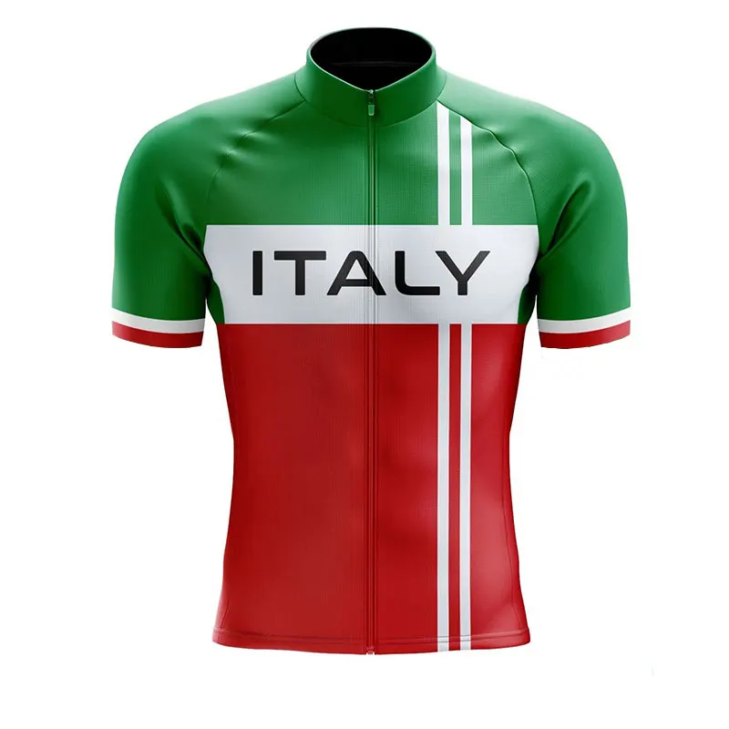 ITALY Team Cycling Jerseys Man Long Sleeve Cycling Shirts Bicycle Cycling Clothing Kit Mtb Bike Wear Triathlon Maillot Ciclismo