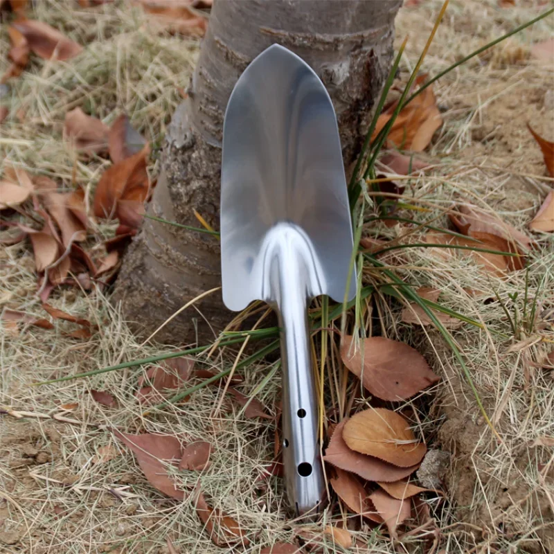 Portable Camping Hiking High-grade Loosening Shovel Multi-functional Stainless Steel Garden Shovel Garden Gardening Tools Spade