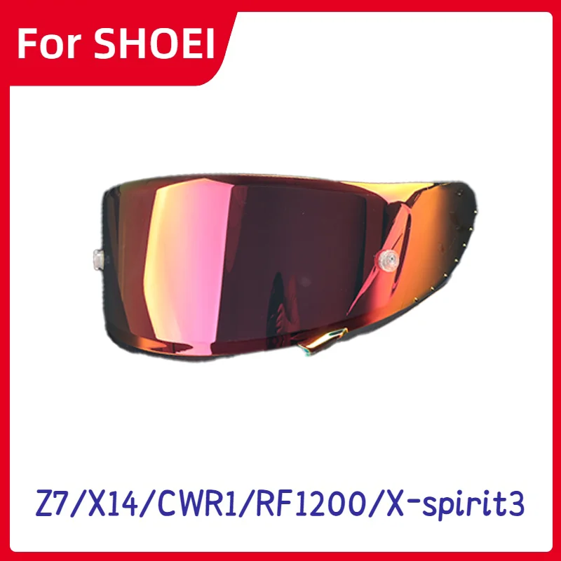 

Линзы для шлема для SHOEI Z7-X14, козырек для мотоциклетного шлема, анфас, очки для мотоциклетного шлема, обесцвеченные линзы, защитные линзы