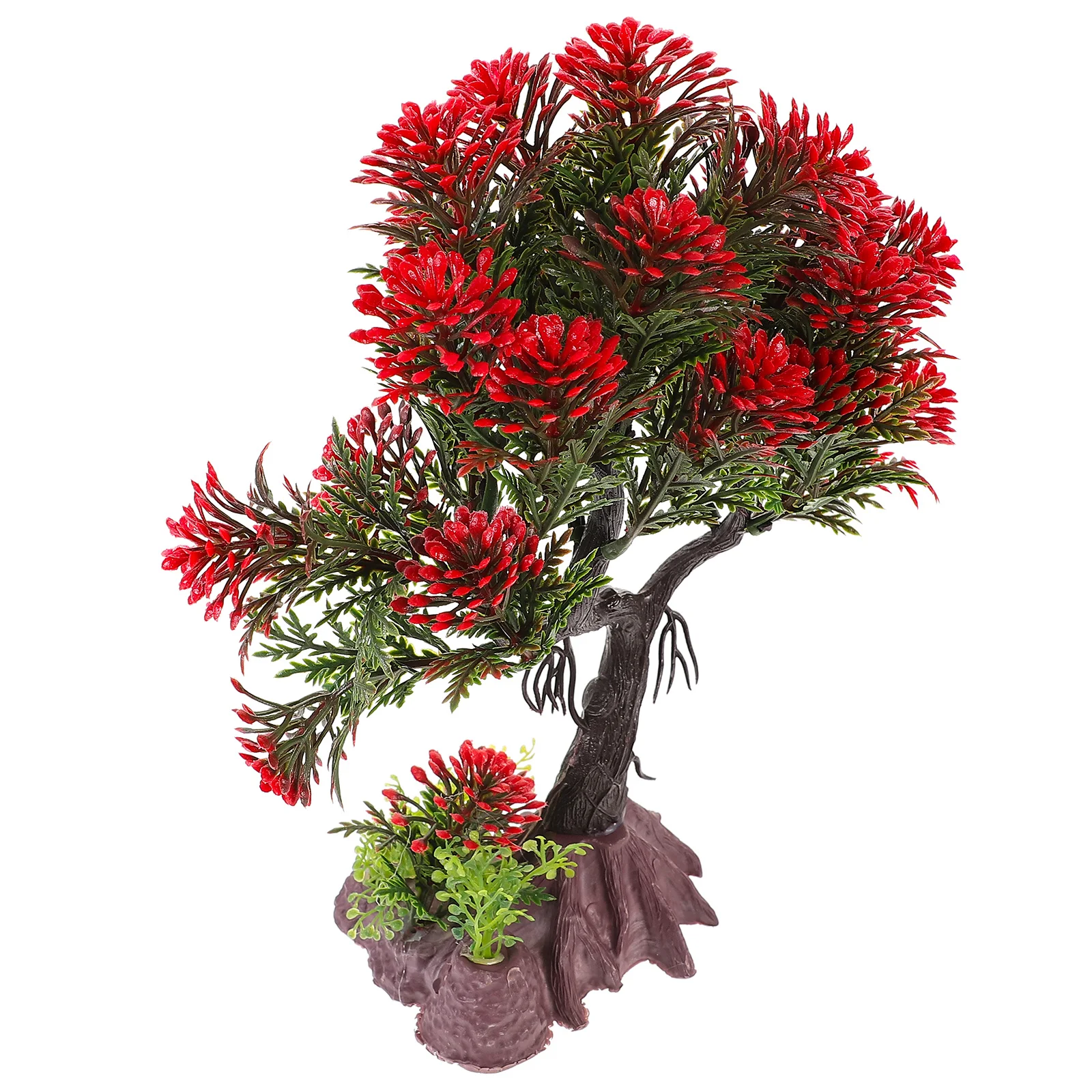 

Aquatic Decoration Aquarium Plants Realistic Fish Tank Artificial Fake for Accessories Mini