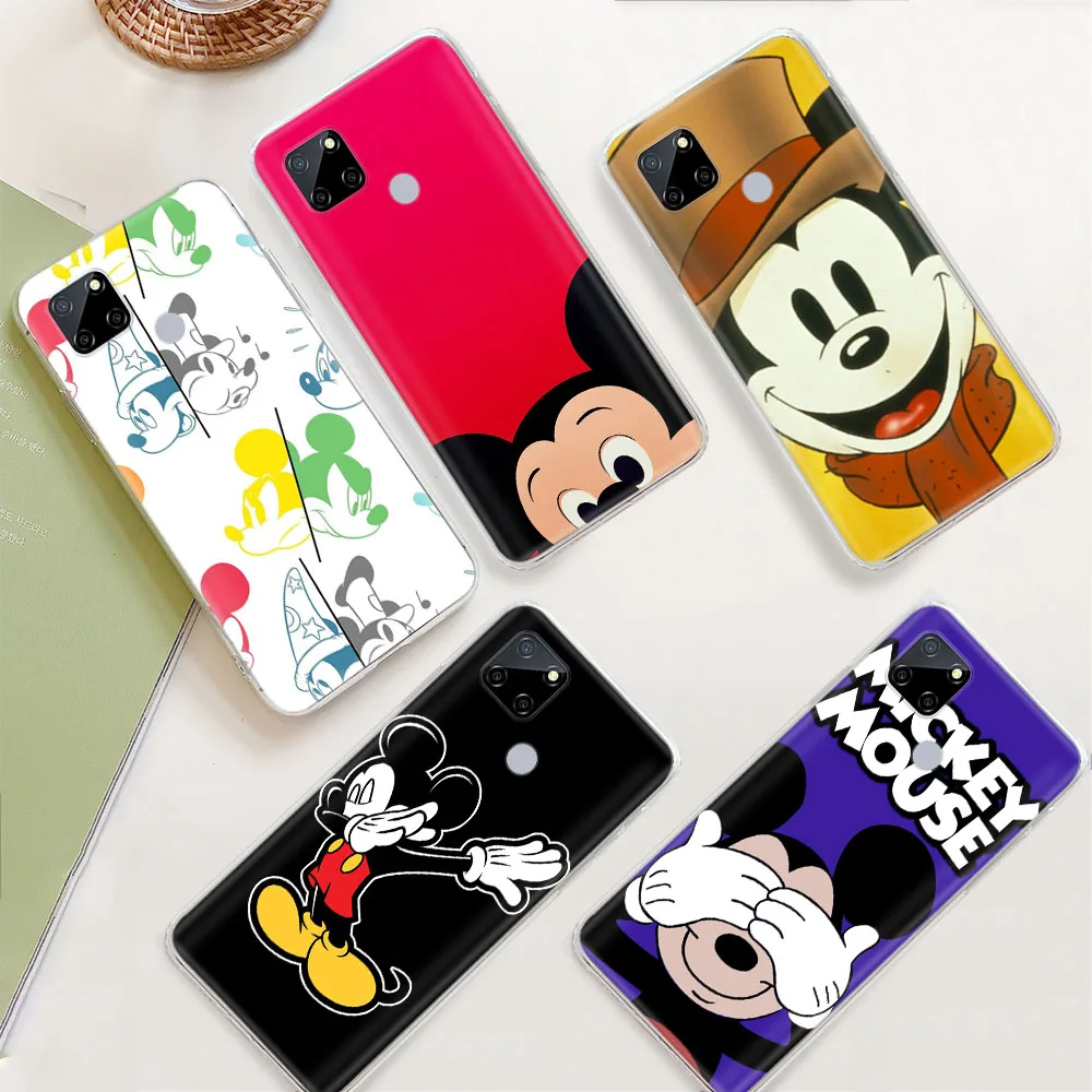 Cover for Motorola Moto Edge 20 Fusion E4 E5 Z2 Play GO G 5G Power G4 G6 Plus S30 Lite Soft Transparent Case ZR35 Mickey Mouse