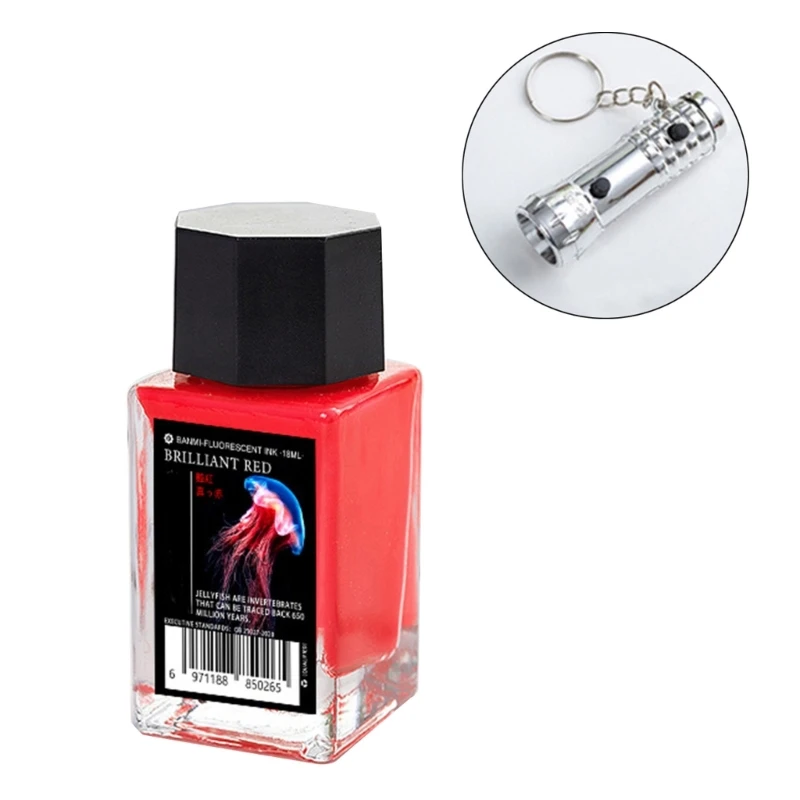 Colored Invisible for Secret Writing, Art Illustrations Drawing, 18ml 24BB