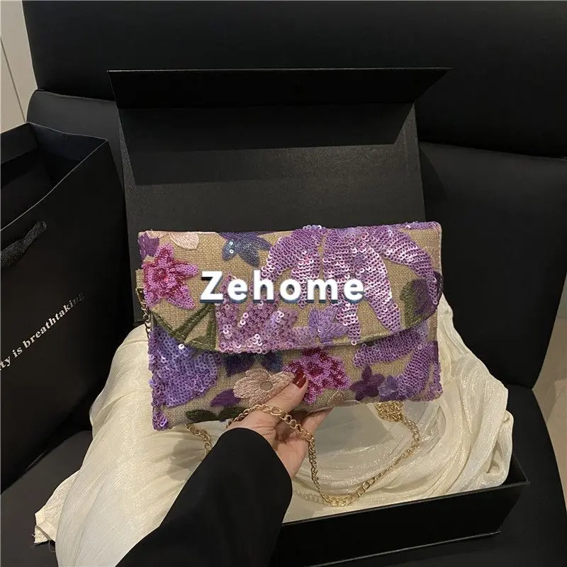Sequin Clutch Bag Sparkling Sequin Dinner Bag