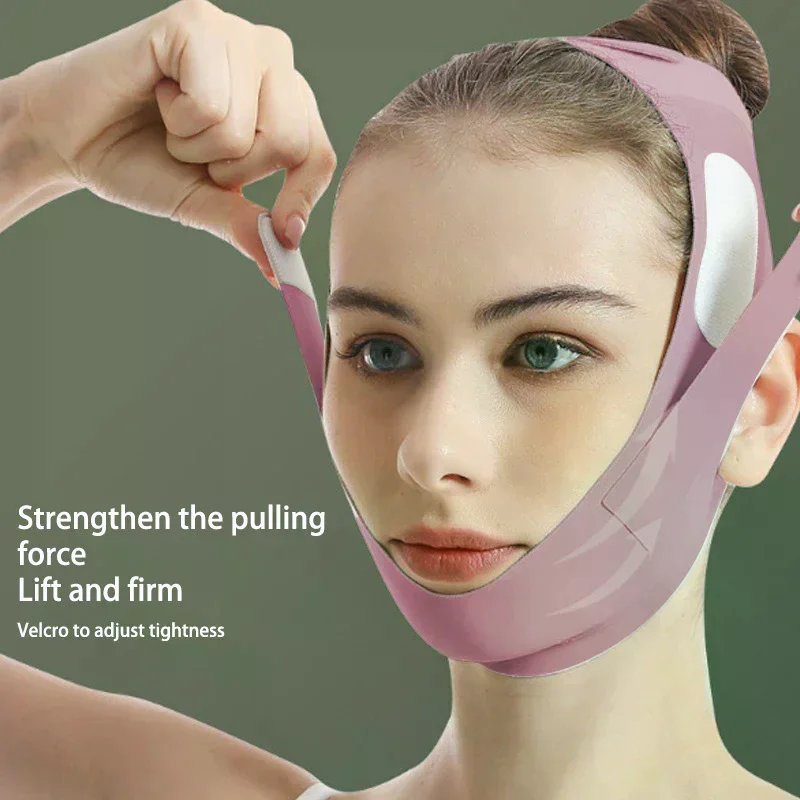 Reusable Face Slimming Bandage V Line Bandage Women Chin Cheek Lift Up Belt Facial Massage Strap Face Skin Care Beauty Tools