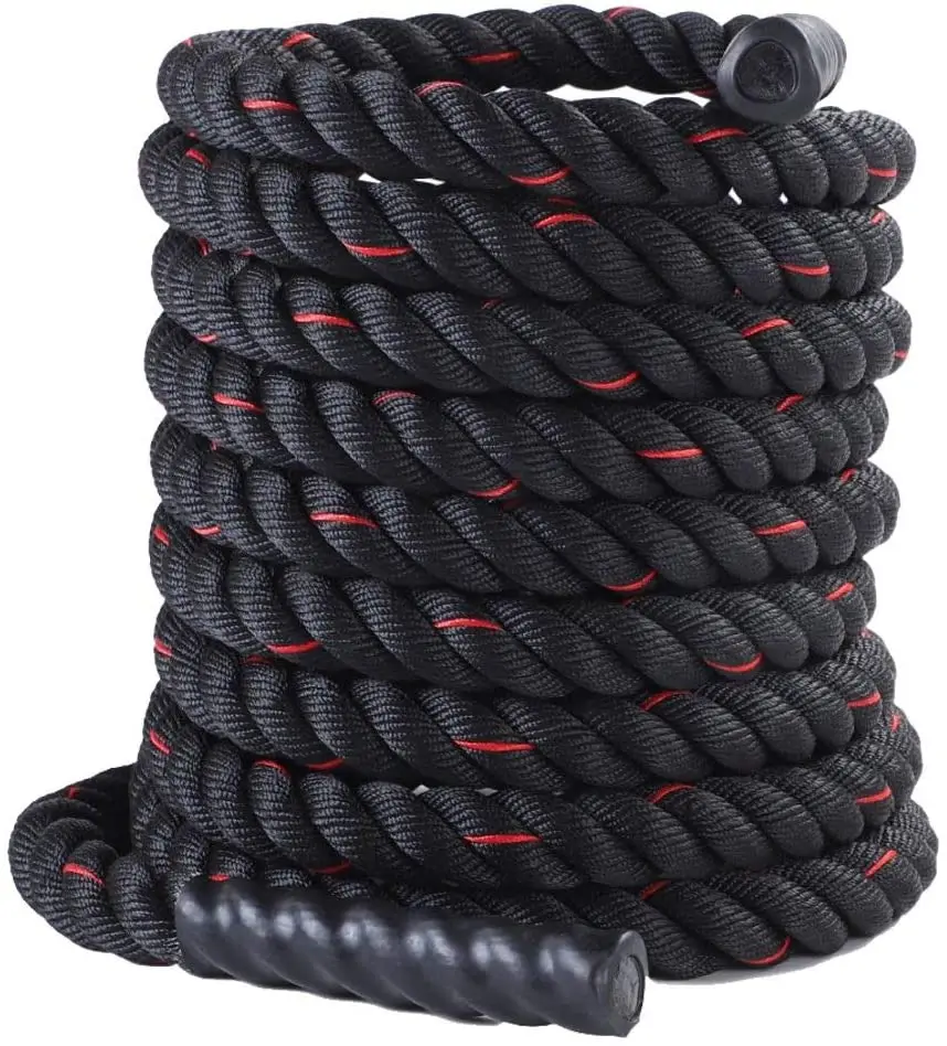 

Fitness Training Rope 38mm 50mm Heavy Battle Rope 9m 12m 15m Gym Rope