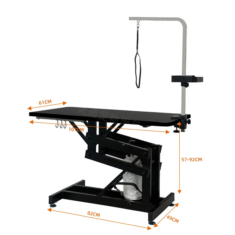 Pet hydraulic lift beauty table Golden Retriever large dog hair blowing and shearing modeling table Pet store beauty table