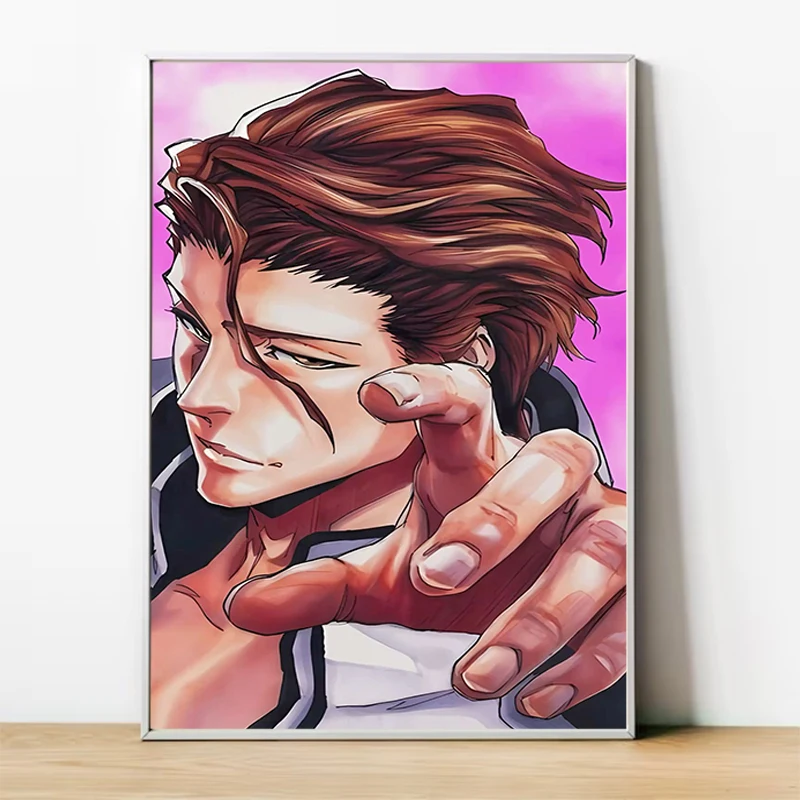 

Anime A-Aizen SousukeS B-BLEACH Poster Decorated Wall Pictures For Home Decor Items Tableau Decoration Mural Decorative Picture