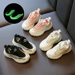 JIMITU Children Sneakers Breathable Mesh Kids Girls And Boys Casual Shoes Rubber Sole Summer Autumn Toddlers Tennis 3-6y