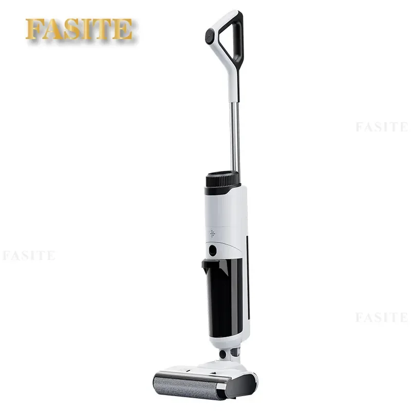 For Smart Home Wireless Floor Cleaning Robot Voice Control Electrolysis Water Sterilization Self-cleaning Mop and Vacuum