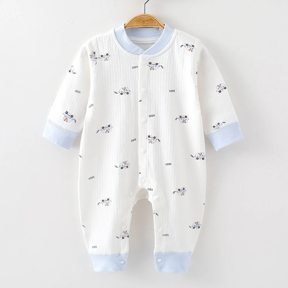 Baby Boy Rompers Long Sleeve Cotton Spring Autumn Winter Newborn Clothes Baby Girl Jumpsuit