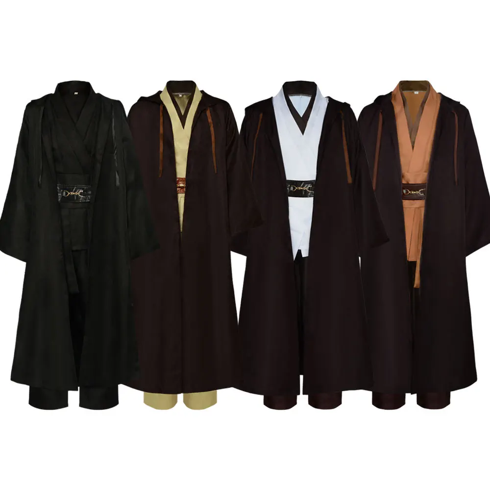 

Halloween Warrior Cosplay Costume Adult Unisex Coat Friar Uniform Robe Full Set Accessories Halloween Carnival Outfits