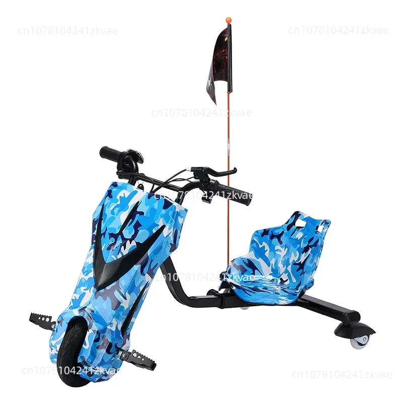 New Design Safety 3 Wheel Scooter 350W 36V Drift Trike with Brushless Motor