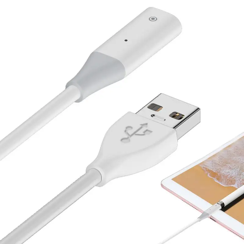 USB Convertor Female-Male Charging Cable For IPad Air Mini Pro Tablet Stylus Pen For Apple Pencill 1 Adapter