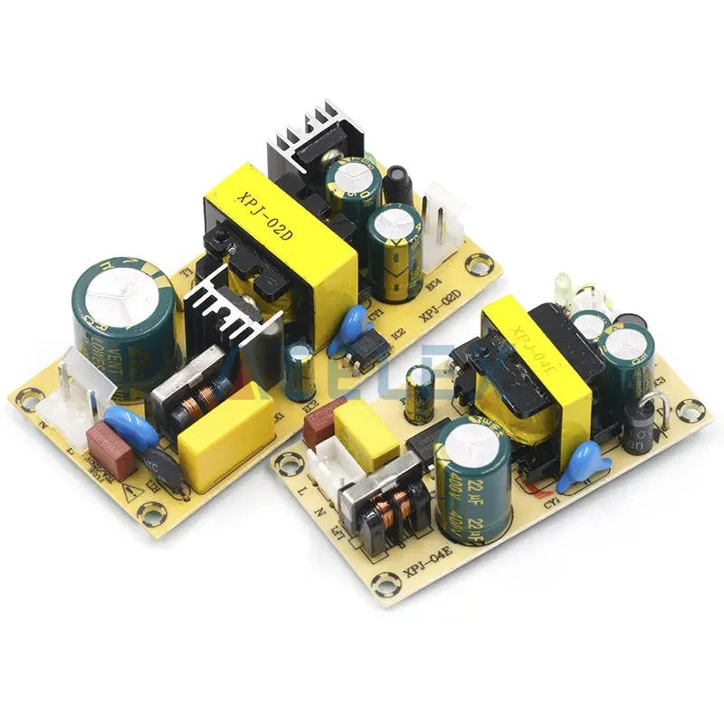 AC-DC 12V2A 24V1A Switching Power Supply Module Bare Circuit AC100-265V to DC12V2A DC24V1A Board for Replace/Repair