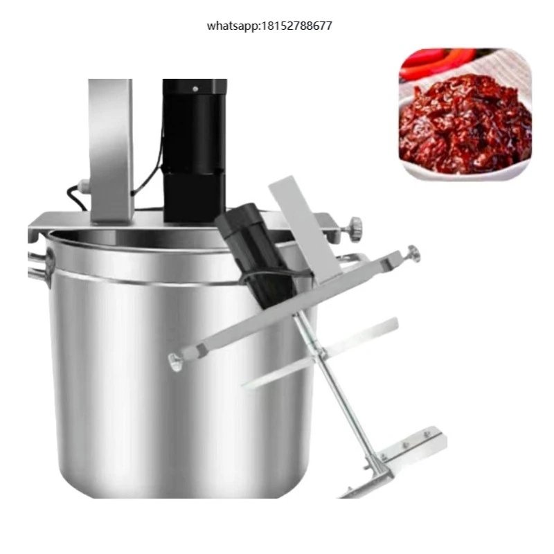 Commercial Use Chili Sauce Machine Full Automatic Stainless Steel Tomato Soup and Bean Paste Cooking Stirrer Mixer