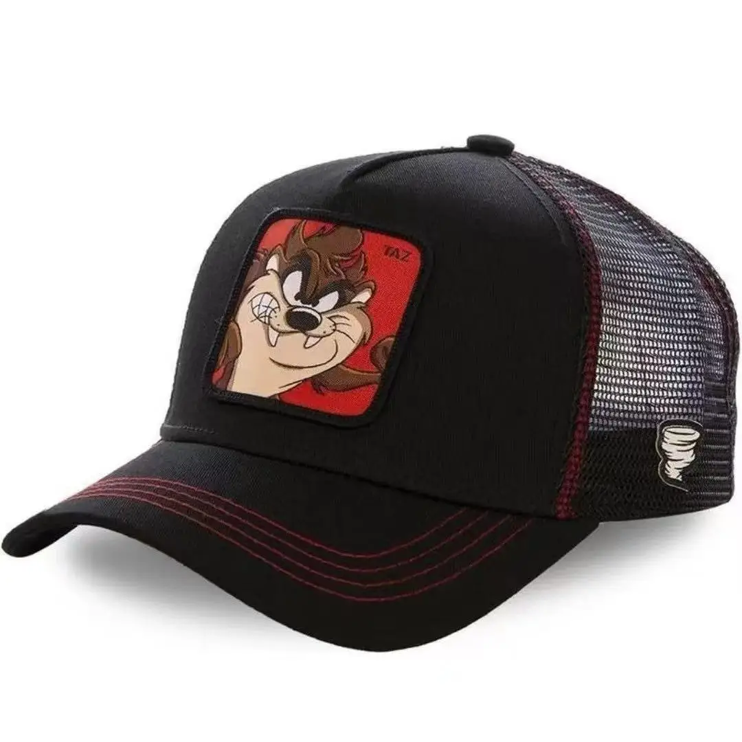 2025 Nuovo marchio di alta qualità Anime Cartoon Snapback Berretto da baseball in cotone Uomo Donna Hip Hop Papà Cappello a rete Cappello da camionista Dropshipping