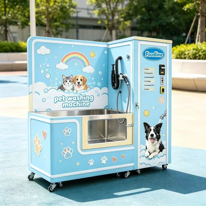 Commercial Smart Self Service Pet Wash Machine Pet Store Self Cleaning Machine