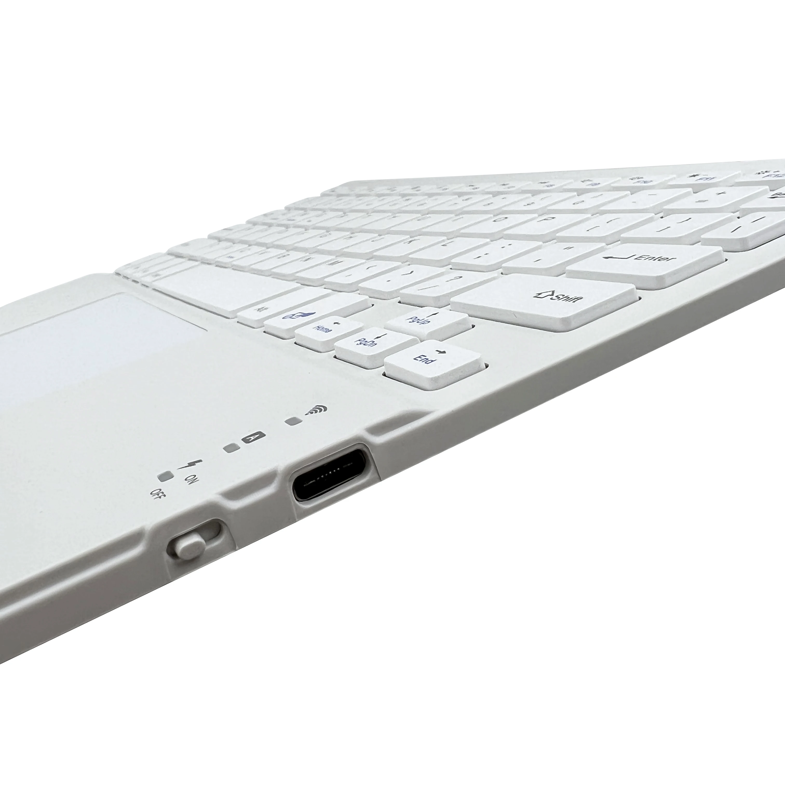 Rechargeable Bluetooth-compatible Keyboard Ultra-Slim Wireless Mouse Keyboard Set for Android Windows Tablet iPhone iPad image 5
