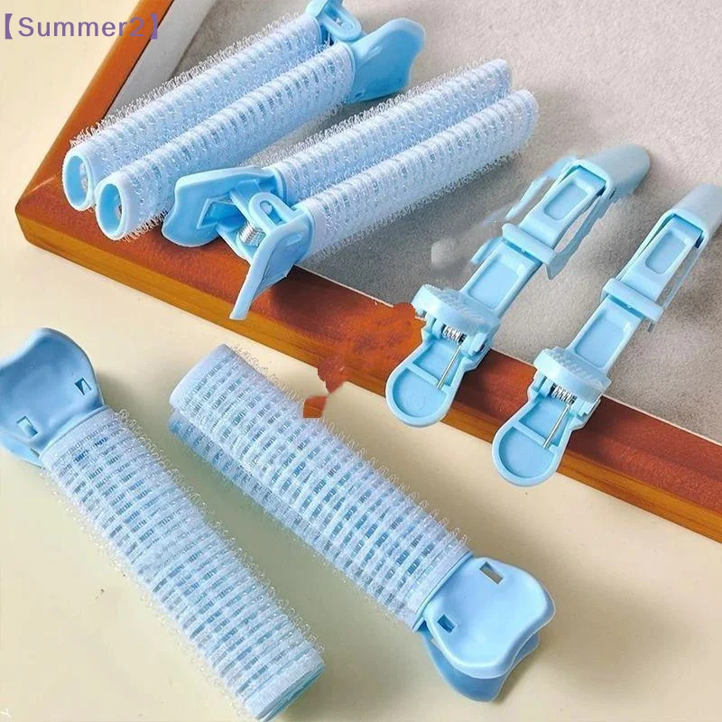 【Xia2】Heat-Free Fluffy Hair Roller Hair Root Fluffy Hair Clip Self Grip Traceless Bang Top Styling Curling Roller For Salon Home