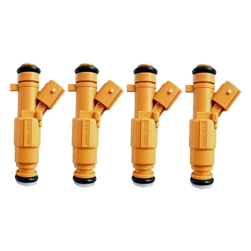 For Kia Sportage 2016-2018 4Pcs Fuel Injector Nozzle 35310-2E210 353102E210 Engine Accessories
