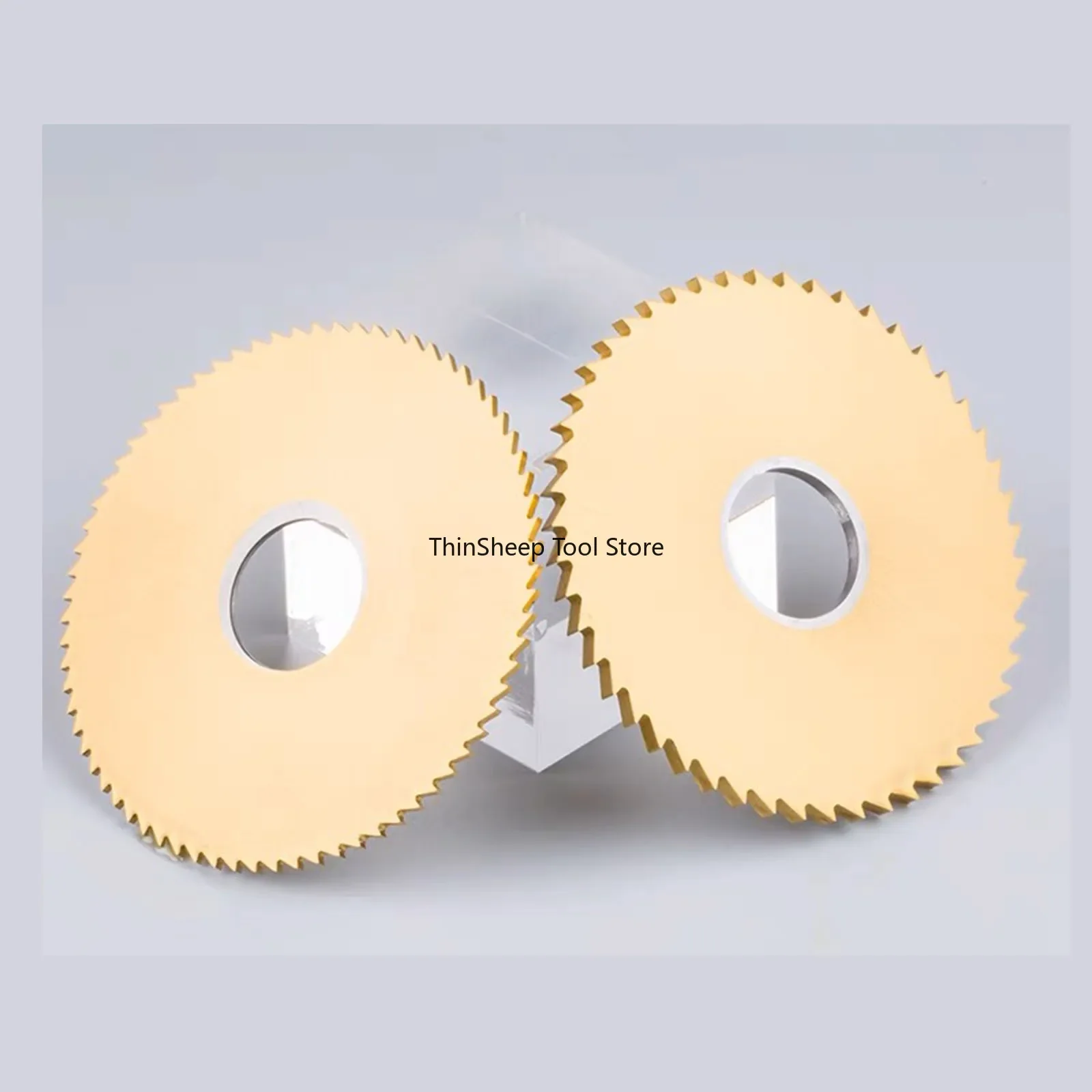 40/50/60/63mm 1/3pcs HSS Circular Titanium Coated Saw Blade Disc Mini Milling Cutter Stainless Steel Groove Processing