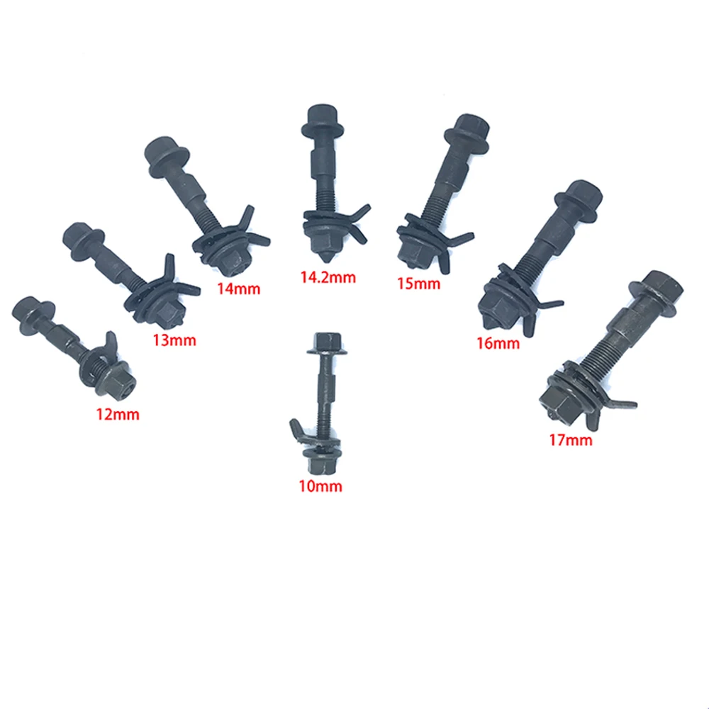 

Выравнивание четырех колес с эксцентриковым болтом с регулируемым углом обвала