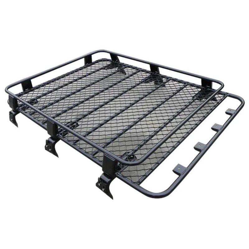 1.8*1.25m Steel Universal Car Roof Racks Heavy Duty Luggage Basket Perfect Fit SUV Fj75 Fj79 Fj80 Fj90 Pajero Models - view 2